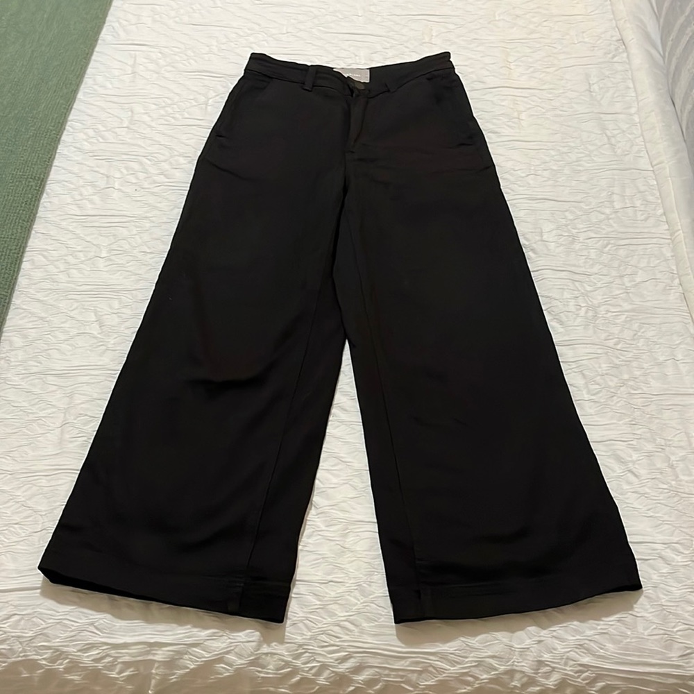 Everlane Wide Leg Crop Pants - Size 2